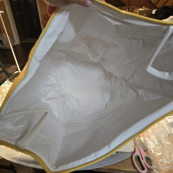 Unk Yellow Citrus Print Storage Bin - Picture 2 of 5